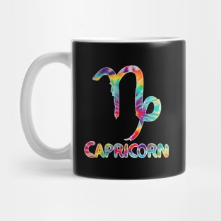 Capricorn tie dye Mug